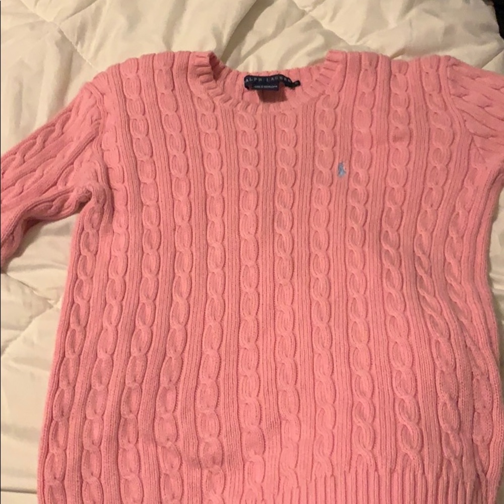 Pink Polo Ralph Lauren sweater